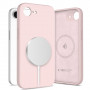 Tech-Protect silikoonist MagSafe ümbris Apple iPhone 16e / 17e jaoks, Pink Pearl
