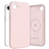 Tech-Protect silikoonist MagSafe ümbris Apple iPhone 16e / 17e jaoks, Pink Pearl