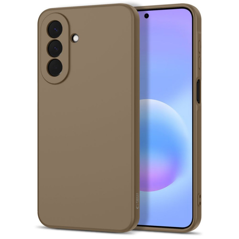 Tech-Protect Icon silikoonkate Samsung Galaxy A27 5G-le, pruun