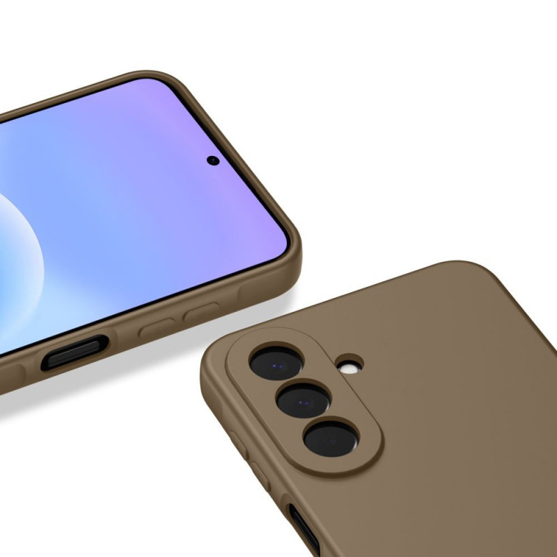 Tech-Protect Icon silikoonkate Samsung Galaxy A27 5G-le, pruun