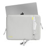 Tech-Protect Defender sülearvutikott 15-16", Crayon Grey
