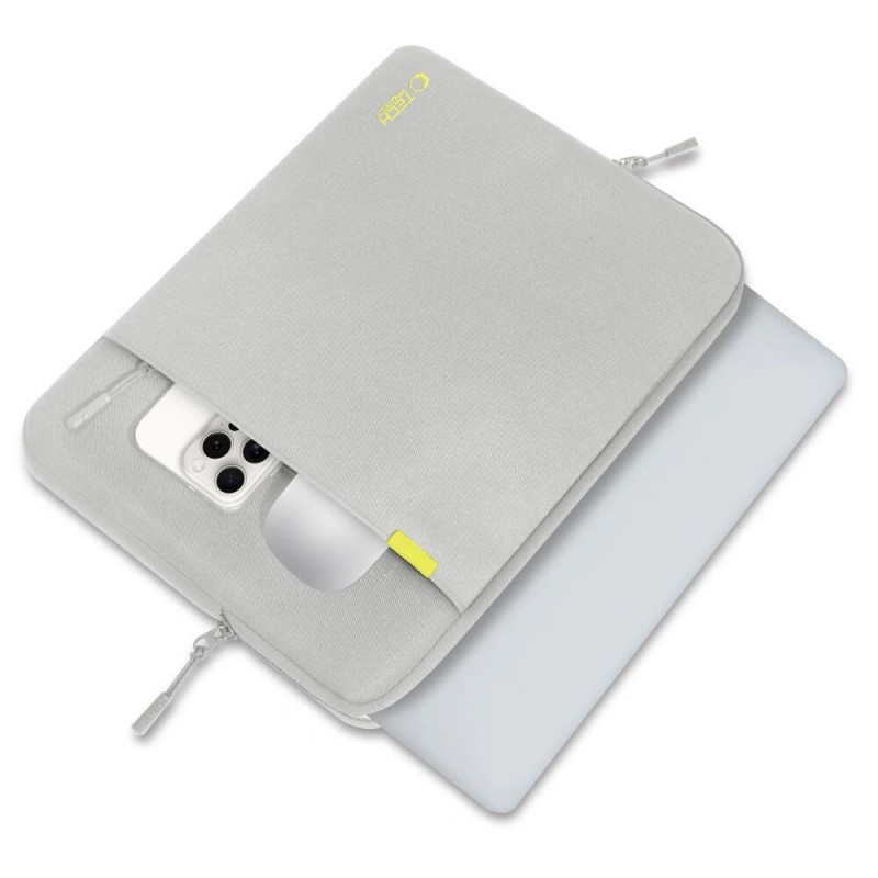 Tech-Protect Defender sülearvutikott 15-16", Crayon Grey