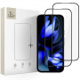 Tech-Protect Glass Fit+ karastatud klaas Google Pixel 9a / 10a jaoks (2 tk), must