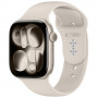 Tech-Protect silikoonist kellarihm Apple Watch 8 / 9 / 10 / 11 / 12 / SE / Ultra jaoks, 44/45/46/49 mm, Starlight