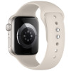 Tech-Protect silikoonist kellarihm Apple Watch 8 / 9 / 10 / 11 / 12 / SE / Ultra jaoks, 44/45/46/49 mm, Starlight