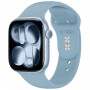 Tech-Protect silikoonist rihm Apple Watch 8 / 9 / 10 / 11 / 12 / SE / Ultra jaoks, 44/45/46/49 mm, Blue Jeans