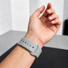 Tech-Protect silikoonist rihm Apple Watch 8 / 9 / 10 / 11 / 12 / SE / Ultra 44/45/46/49 mm jaoks, Lunar Grey