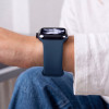 Tech-Protect silikoonist rihm Apple Watch 8 / 9 / 10 / 11 / 12 / SE / Ultra jaoks, 44/45/46/49 mm, Navy Blue