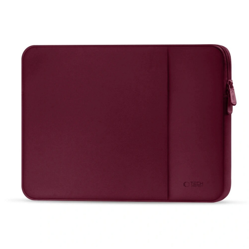 Tech-Protect neopreenist sülearvutikott 15-16", Burgundy