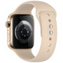 Tech-Protect silikoonist kellarihm Apple Watch 8 / 9 / 10 / 11 / 12 / SE / Ultra 44/45/46/49 mm jaoks, Walnut