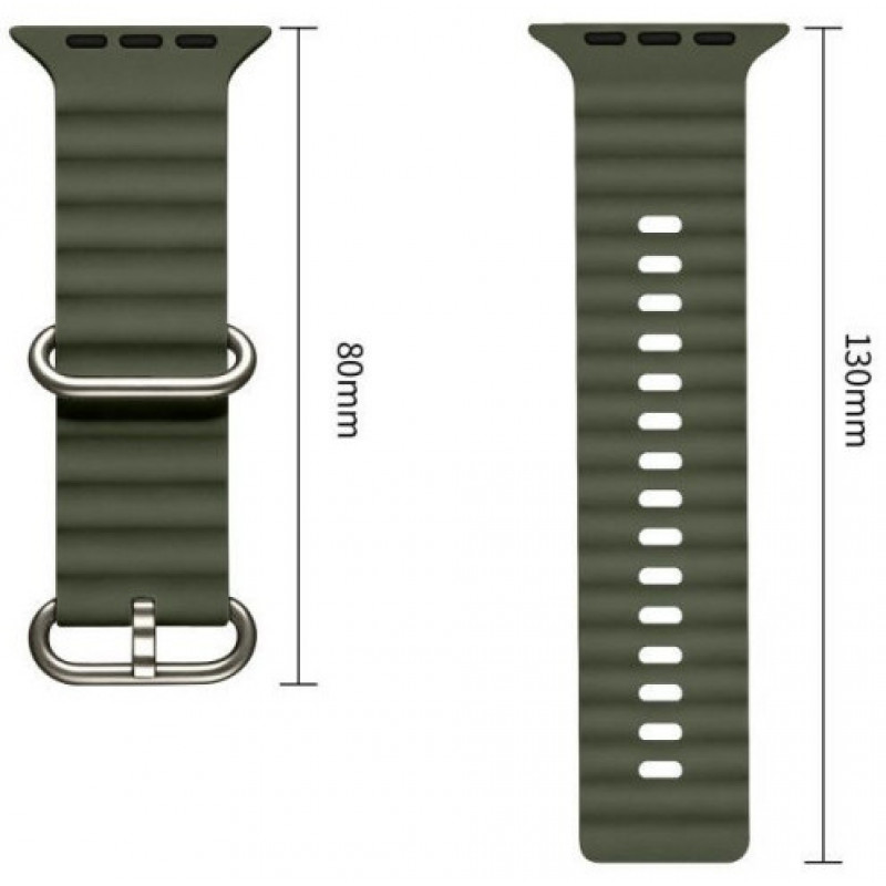 Tech-Protect Iconband Pro Apple Watch 8 / 9 / 10 / 11 / 12 / SE / Ultra 44/45/46/49 mm rihm, Military Green