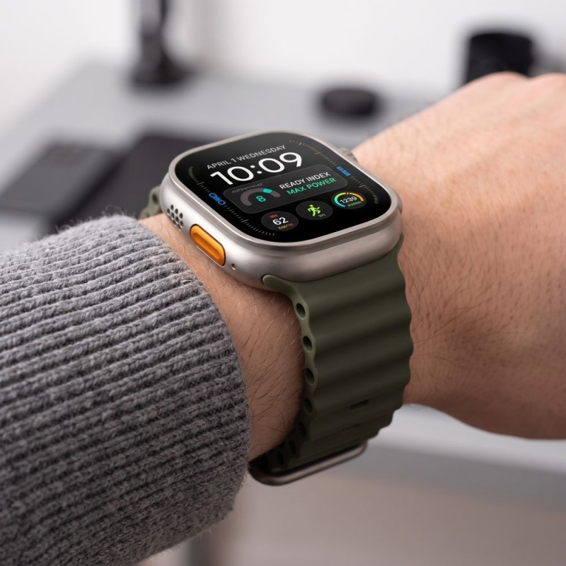 Tech-Protect Iconband Pro Apple Watch 8 / 9 / 10 / 11 / 12 / SE / Ultra 44/45/46/49 mm rihm, Military Green