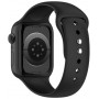 Tech-Protect silikoonist rihm Apple Watch 8 / 9 / 10 / 11 / 12 / SE / Ultra 44/45/46/49 mm jaoks, must