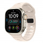 Tech-Protect Silicone Line Apple Watch 8 / 9 / 10 / 11 / 12 / SE / Ultra 44/45/46/49 mm rihm, Stone