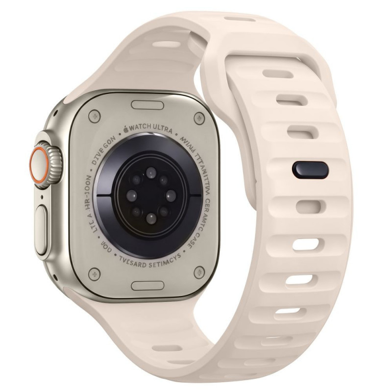 Tech-Protect Silicone Line Apple Watch 8 / 9 / 10 / 11 / 12 / SE / Ultra 44/45/46/49 mm rihm, Stone
