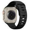 Tech-Protect Silicone Line Apple Watch 8 / 9 / 10 / 11 / 12 / SE / Ultra 44/45/46/49 mm rihm, must