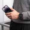 Tech-Protect Silicone Line Apple Watch 8 / 9 / 10 / 11 / 12 / SE / Ultra 44/45/46/49 mm rihm, must