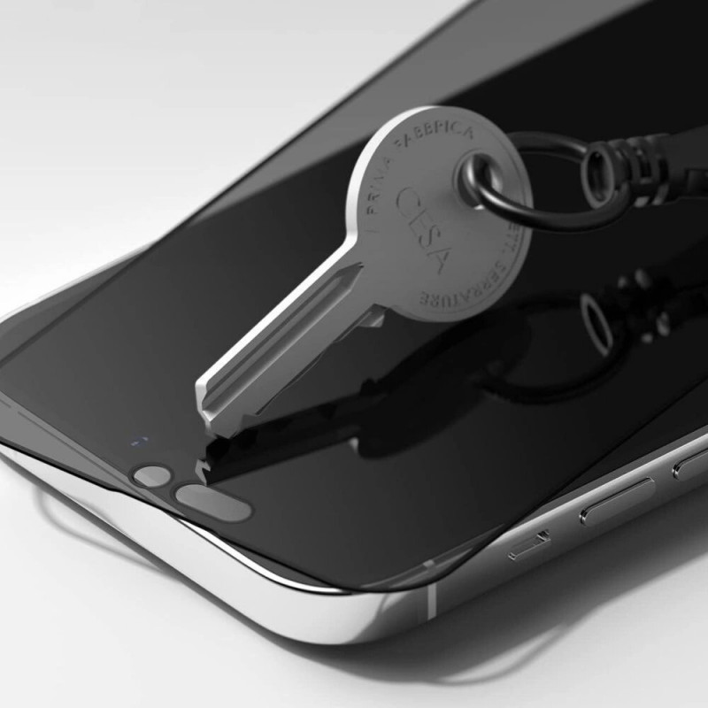 Tech-Protect Anti Spy Glass Pro+ privaatsusklaas karastatud klaas Apple iPhone 17e / 16e / 14 / 13 Pro / 13 jaoks (2 tk), must