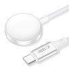 Tech-Protect MC02 UltraBoost magnetlaadija USB-C kaabel 100 cm Apple Watchile, valge