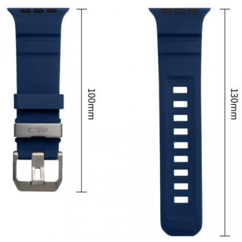 Tech-Protect Motion Apple Watch 8 / 9 / 10 / 11 / 12 / SE / Ultra 44/45/46/49 mm rihm, Nautical Blue