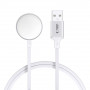 Tech-Protect MC02 UltraBoost magnetlaadija USB-A kaabel 100 cm Apple Watchile, valge