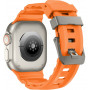 Tech-Protect Motion Apple Watch 8 / 9 / 10 / 11 / 12 / SE / Ultra 44/45/46/49 mm rihm, Signal Orange