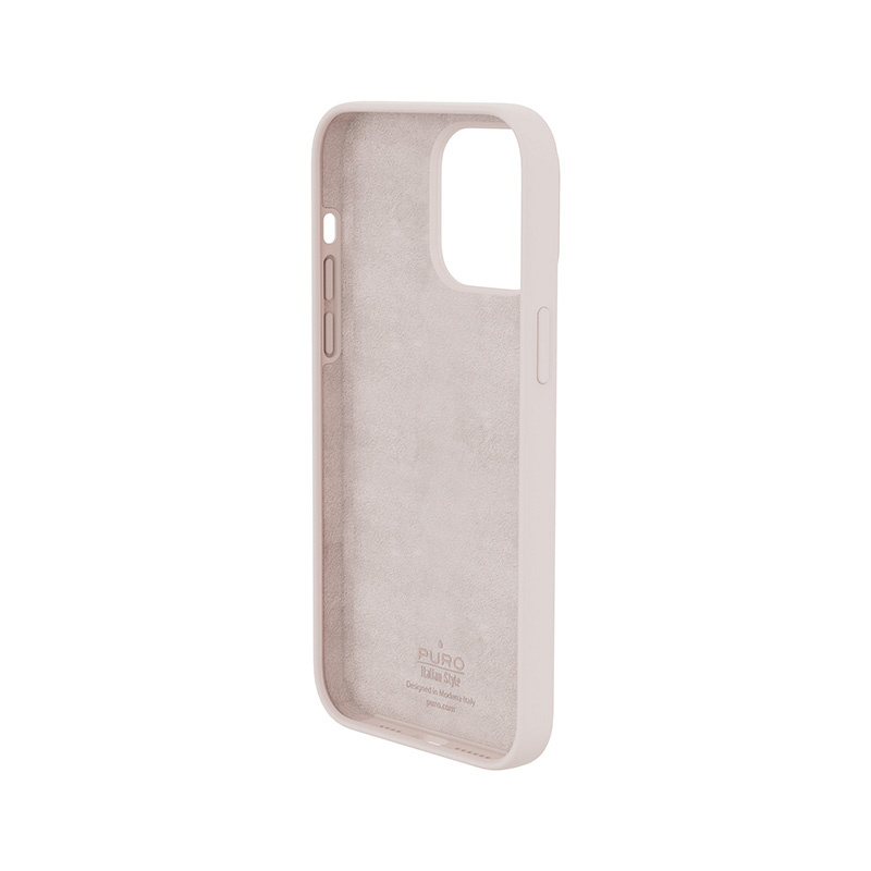 Puro ICON Antimicrobial Cover Apple iPhone 14 Pro Max jaoks, Pink Sand