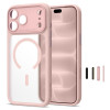Tech-Protect MagPeak MagSafe CC Apple iPhone 17 Pro / 18 Pro ümbris THP6114, mati roosa