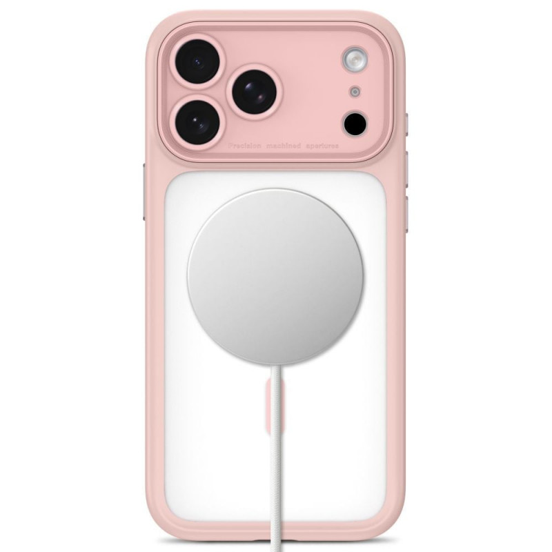Tech-Protect MagPeak MagSafe CC Apple iPhone 17 Pro Max / 18 Pro Max ümbris THP6115, mati roosa