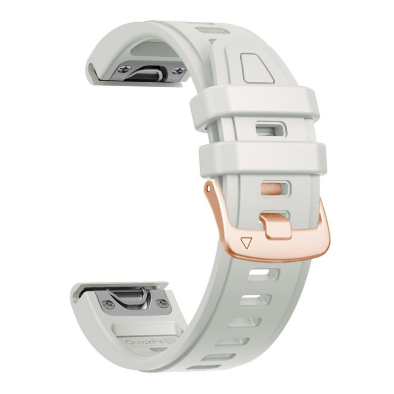 Tech-Protect silikoonist kellarihm Garmin Fenix 5s / 5s Plus / 6s / 6s Pro / 7s / 8 / 9 / 9 Pro 43 mm, Fog Grey