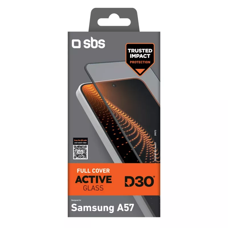 SBS D3O karastatud klaas Samsung Galaxy A57 jaoks (1 tk)
