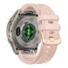 Tech-Protect silikoonist kellarihm Garmin Fenix 5s / 5s Plus / 6s / 6s Pro / 7s / 8 / 9 / 9 Pro 43 mm jaoks, Powder Pink