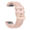 Tech-Protect silikoonist kellarihm Garmin Fenix 5s / 5s Plus / 6s / 6s Pro / 7s / 8 / 9 / 9 Pro 43 mm jaoks, Powder Pink