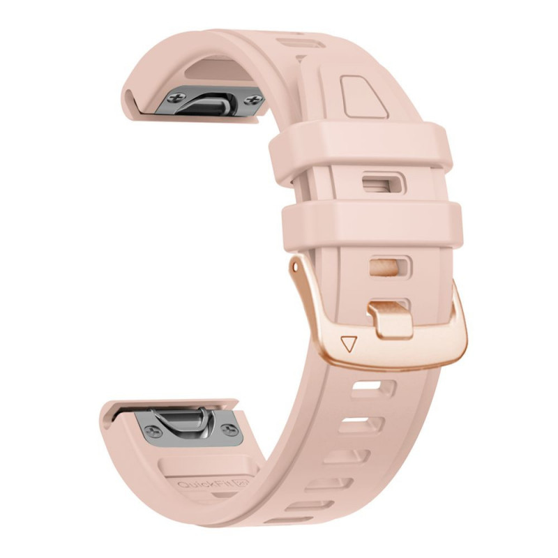 Tech-Protect silikoonist kellarihm Garmin Fenix 5s / 5s Plus / 6s / 6s Pro / 7s / 8 / 9 / 9 Pro 43 mm jaoks, Powder Pink