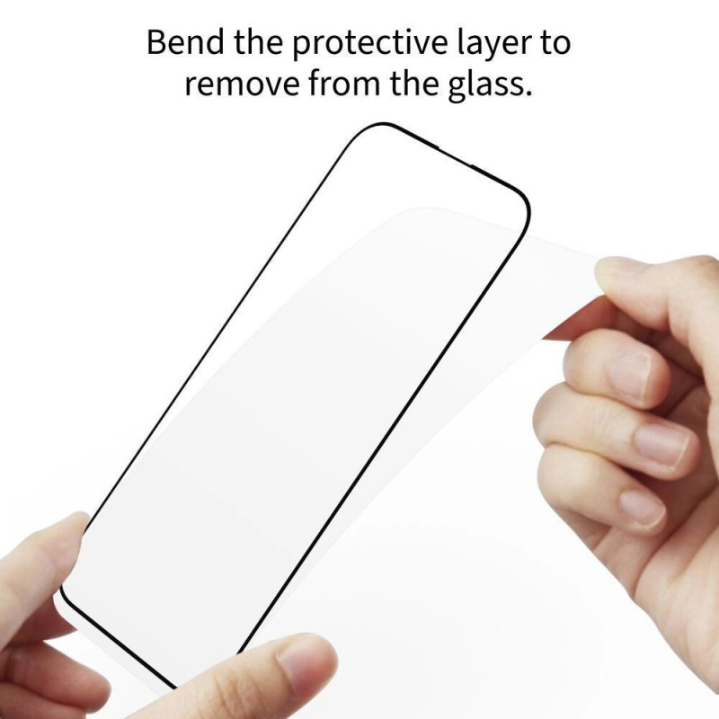 Tech-Protect Glass Fit+ karastatud klaas Xiaomi Redmi Note 15 Pro 5G jaoks (2 tk), must