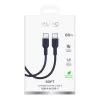 Puro Icon 60W USB-C - USB-C kaabel 1,5 m, tumesinine