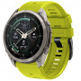 Tech-Protect silikoonist kellarihm Garmin Fenix 5 / 6 / 6 Pro / 7 / 8 / 8 Pro / E / 9 / 9 Pro 47 mm jaoks, Volt Lime