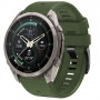 Tech-Protect silikoonist kellarihm Garmin Fenix 5 / 6 / 6 Pro / 7 / 8 / 8 Pro / E / 9 / 9 Pro 47 mm jaoks, Military Green