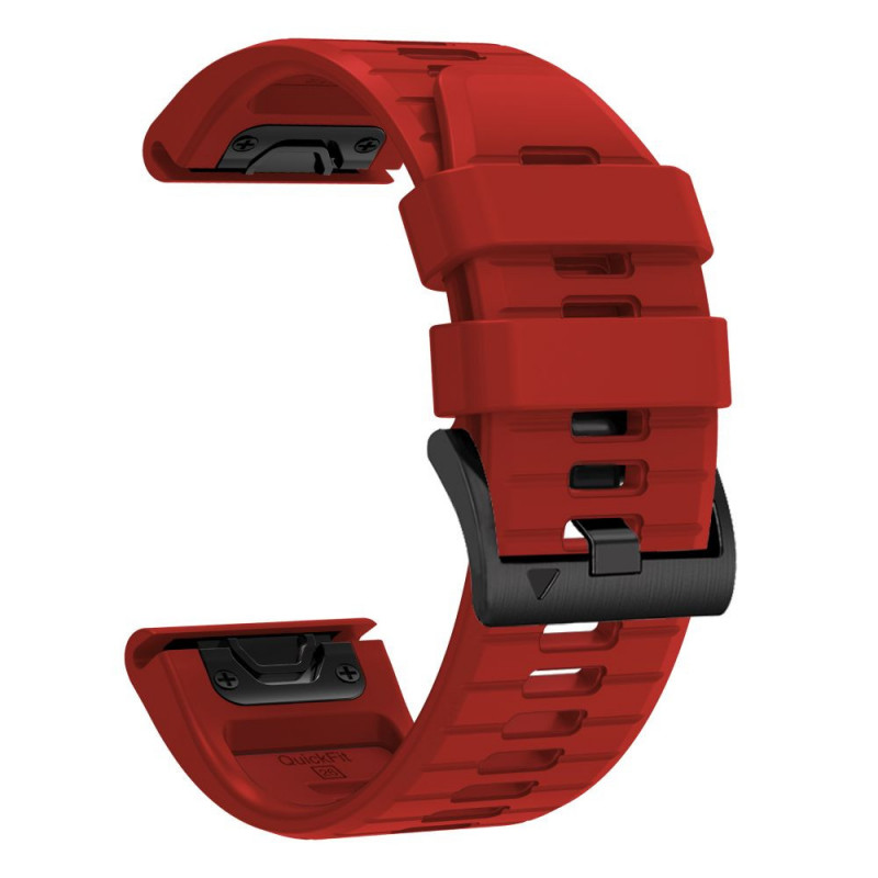 Tech-Protect silikoonist kellarihm Garmin Fenix 5 / 6 / 6 Pro / 7 / 8 / 8 Pro / E / 9 / 9 Pro 47 mm jaoks, Crimson Red