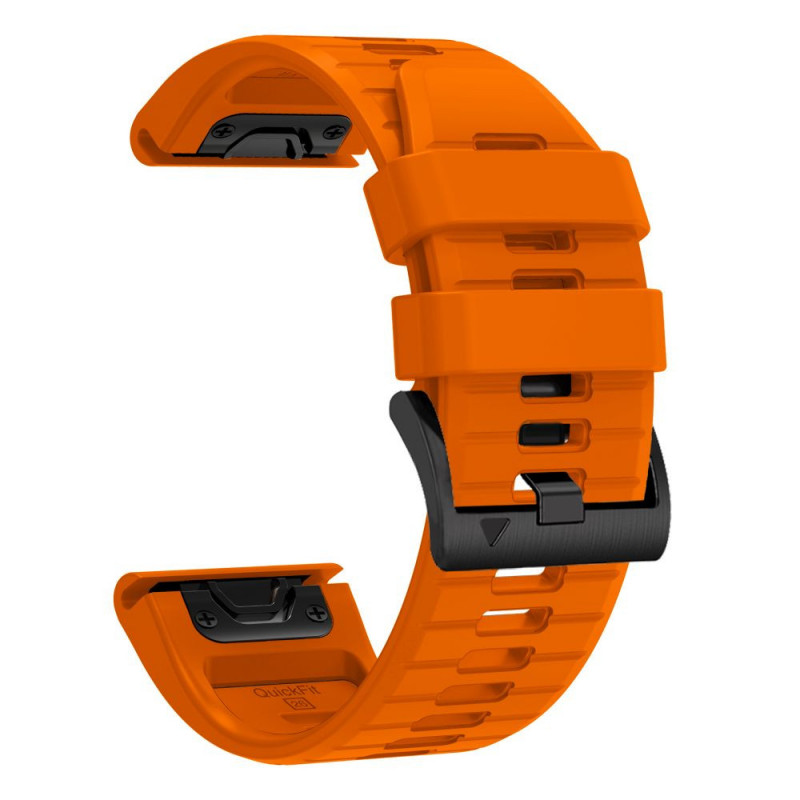 Tech-Protect silikoonist kellarihm Garmin Fenix 5 / 6 / 6 Pro / 7 / 8 / 8 Pro / E / 9 / 9 Pro 47 mm jaoks, Signal Orange