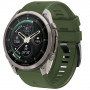 Tech-Protect silikoonist kellarihm Garmin Fenix 5 / 6 / 6 Pro / 7 / 8 / 8 Pro / E / 9 / 9 Pro 51 mm jaoks, Military Green