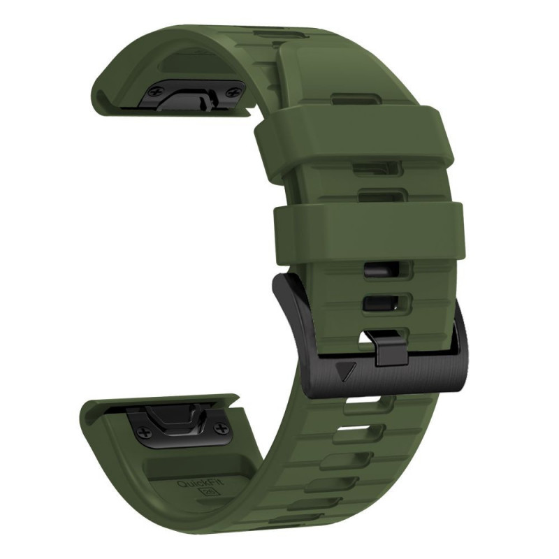 Tech-Protect silikoonist kellarihm Garmin Fenix 5 / 6 / 6 Pro / 7 / 8 / 8 Pro / E / 9 / 9 Pro 51 mm jaoks, Military Green