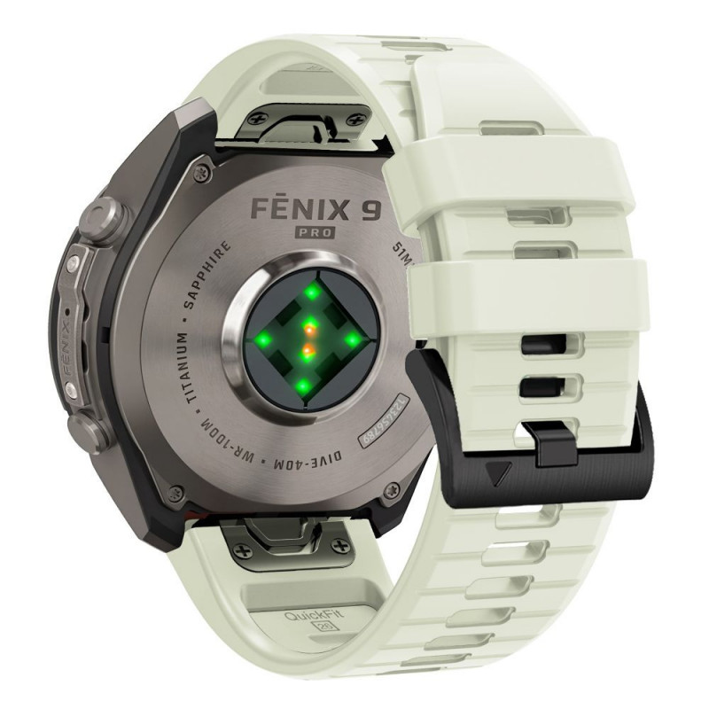 Tech-Protect silikoonist kellarihm Garmin Fenix 5 / 6 / 6 Pro / 7 / 8 / 8 Pro / E / 9 / 9 Pro 51 mm jaoks, Stone Grey