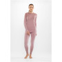 Viking Altis Lady Set naiste meriinovillane aluskihtkomplekt, roosa, L