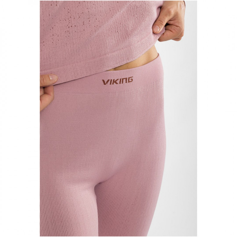Viking Altis Lady Set naiste meriinovillane aluskihtkomplekt, roosa, L