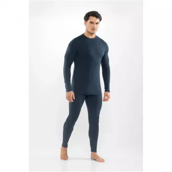 Viking Meriboo Man Set meeste meriinost aluspesukomplekt, tumesinine, L