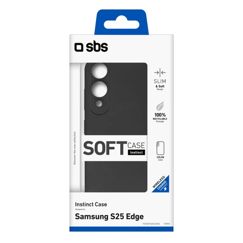 SBS Instinct kate Samsung Galaxy S25 Edge'ile, must