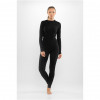 Viking Meriboo Lady Set Merino naiste aluspesukomplekt, must, M