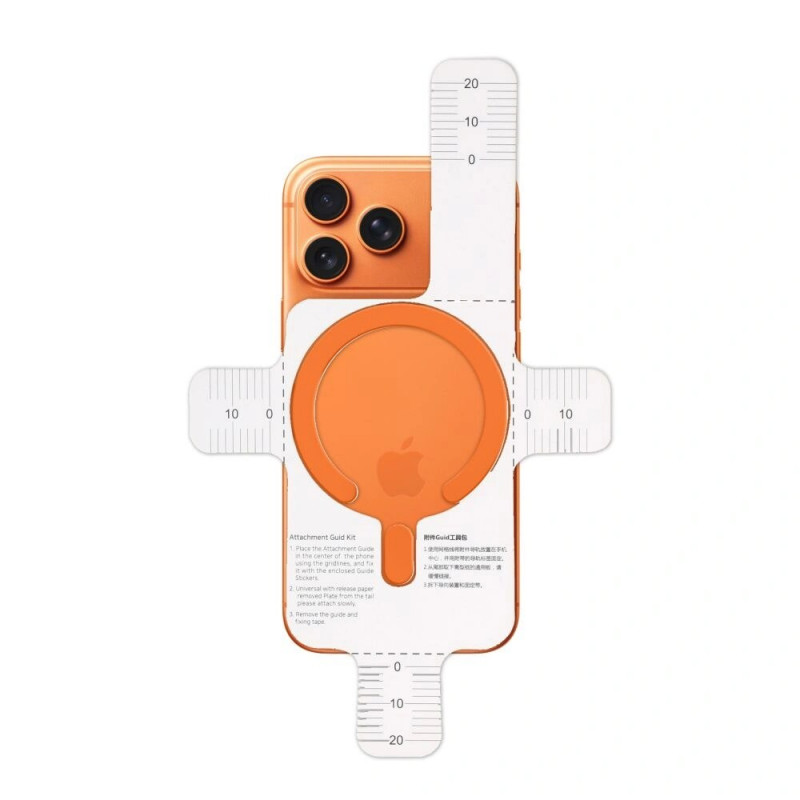 Tech-Protect MMP-200 magnetiline MagSafe rõngas, Cosmic Orange