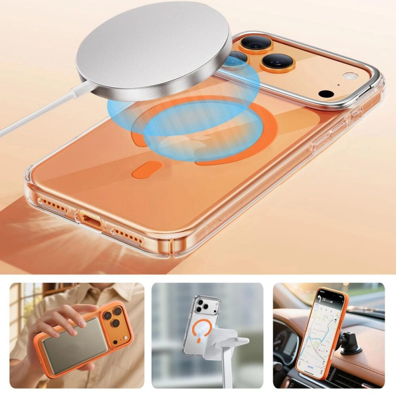 Tech-Protect MMP-200 magnetiline MagSafe rõngas, Cosmic Orange